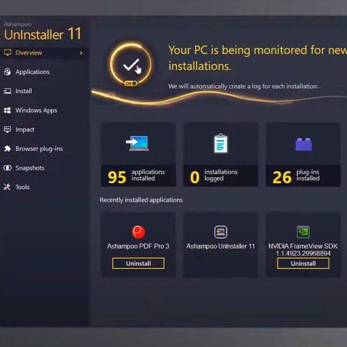 Ashampoo UnInstaller 11 For Windows Cd Key Global